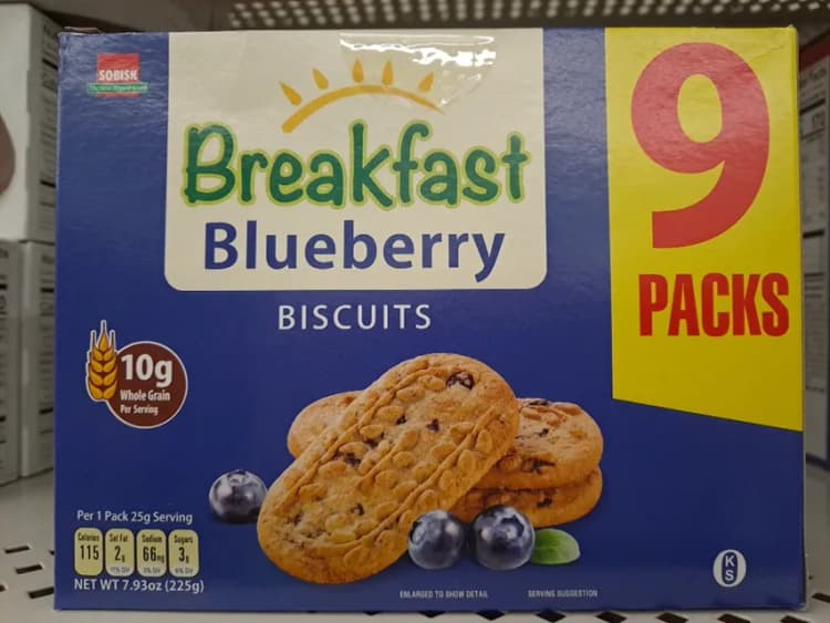 Sobisk Blueberry Breakfast Biscuits