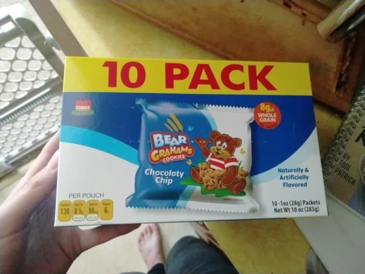 Sobisk Chocolaty Chip Bear Grahams Cookies
