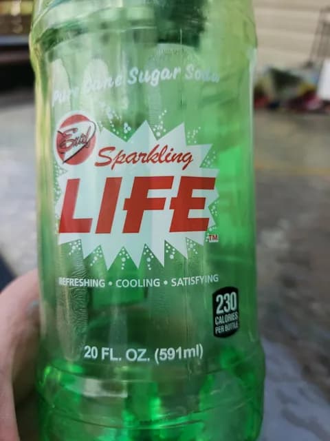 Excel Sparkling Life Pure Cane Sugar Soda
