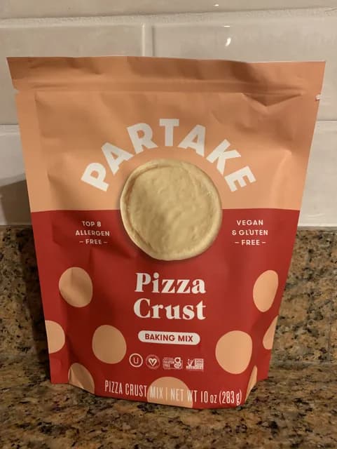 Partake Pizza Crust Baking Mix