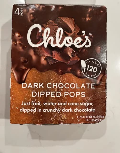 Chloe'S Dark Chocolate Dipped Pops