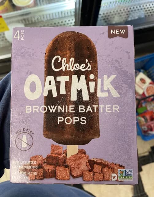 Chloe'S Oatmilk Brownie Batter Pops