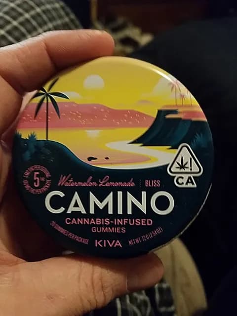 Camino Watermelon Lemonade Cannabis-Infused Gummies