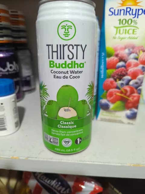 Thirsty Buddha Classic Coconut Water