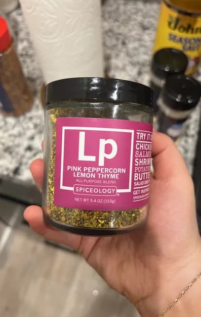 Spiceology Pink Peppercorn Lemon Thyme All-Purpose Blend