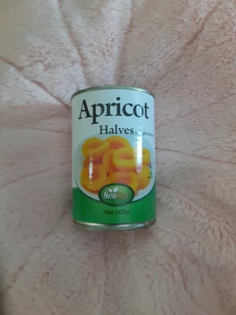 Neostar Apricot Halves In Light Syrup