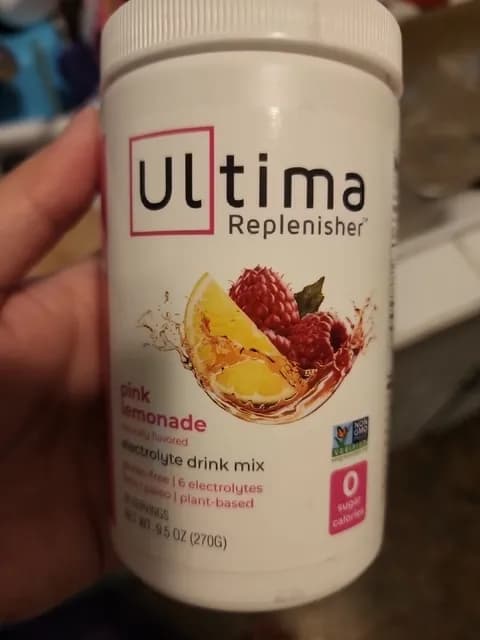 Ultima Replenisher Pink Lemonade Electrolyte Drink Mix