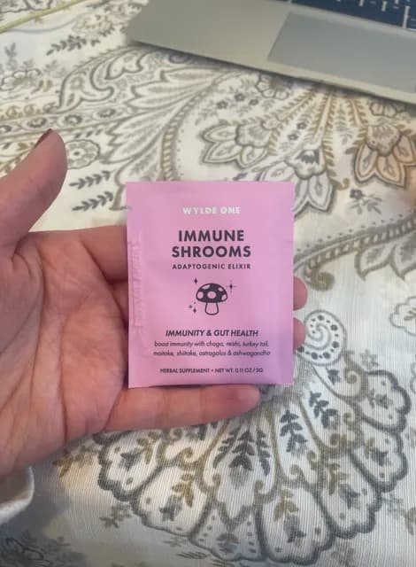 Wylde One Immune Shrooms Adaptogenic Elixir, Immunity & Gut Health