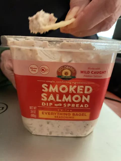 Goldbergs Everything Bagel Smoked Salmon Dip And Spread