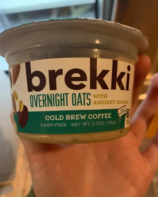 Brekki Overnight Oats Cold Brew Coffee