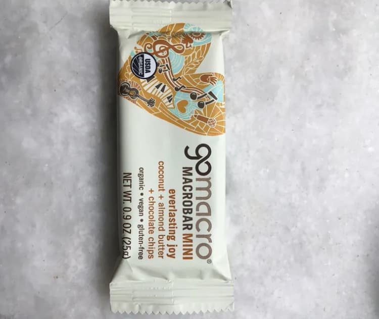 Gomacro Coconut + Almond Butter + Chocolate Chips Macrobar Mini