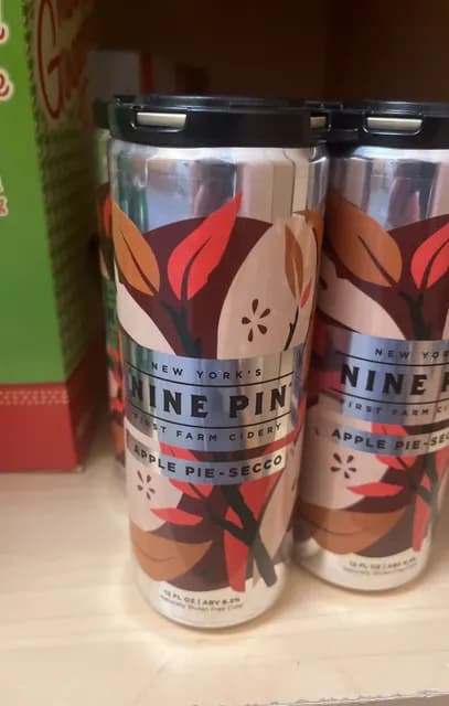 Nine Pin Apple Pie-Secco Cider