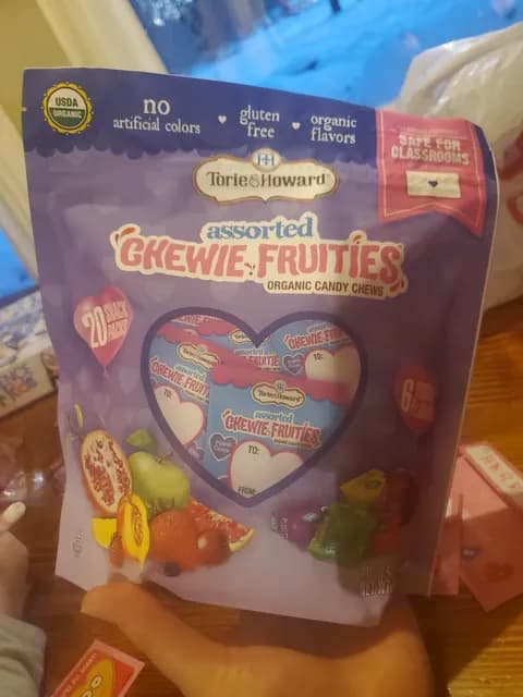Torie & Howard Organic Assorted Chewie Fruities Candy