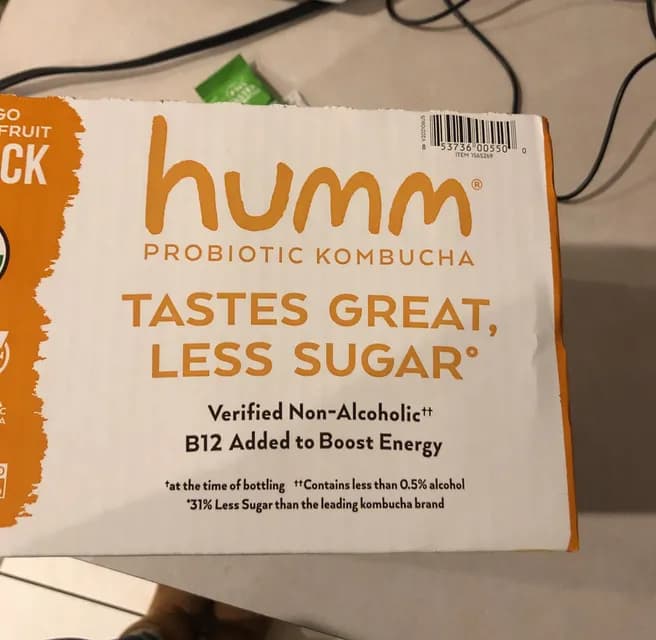 Humm Probiotic Kombucha