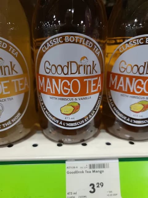Good Drink Mango Tea With Hibiscus & Vanilla