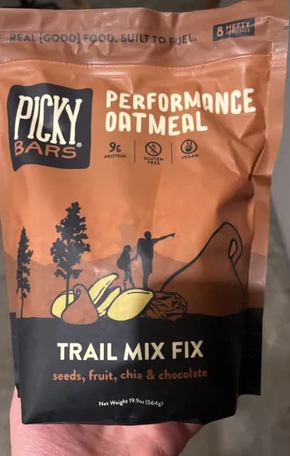 Picky Bars Performance Oatmeal Trail Mix Fix