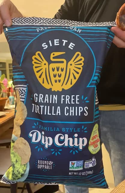 Siete Familia Style Dip Chip Grain Free Tortilla Chips