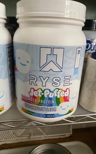 Ryze Jet-Puffed Loaded Protein Marshmallow Flavor