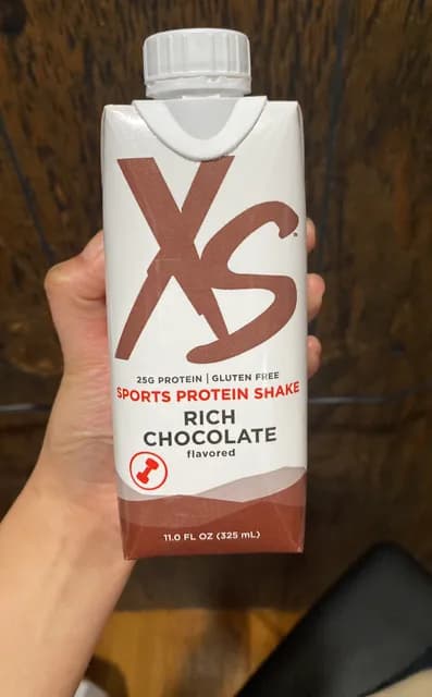 Xs Sports Protein Shake Rich Chocolate Flavored