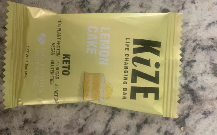 Kize Life Changing Bar Keto Lemon Cake
