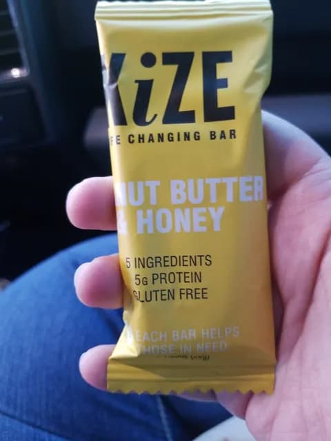 Kize Peanut Butter & Honey Bar