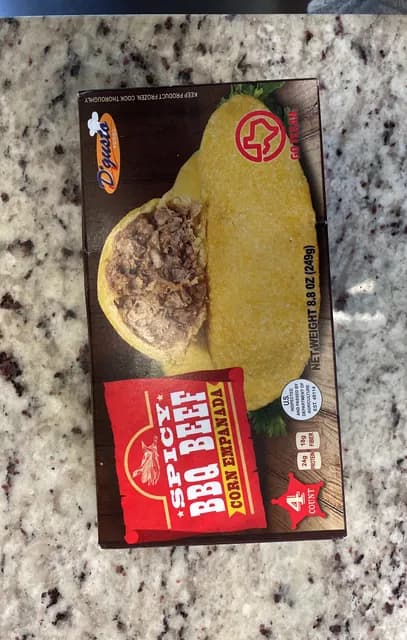 D'Gusto Foods Spicy Bbq Beef Corn Empanada