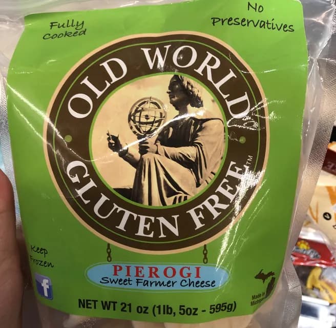 Old World Gluten Free Pierogi Sweet Farmer Cheese