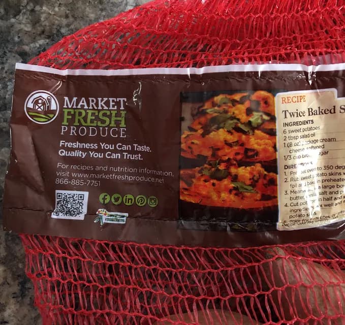 Market Fresh Produce Sweet Potatoes
