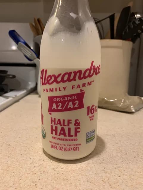 Alexandre Family Farm Organic A2/A2 Half & Half