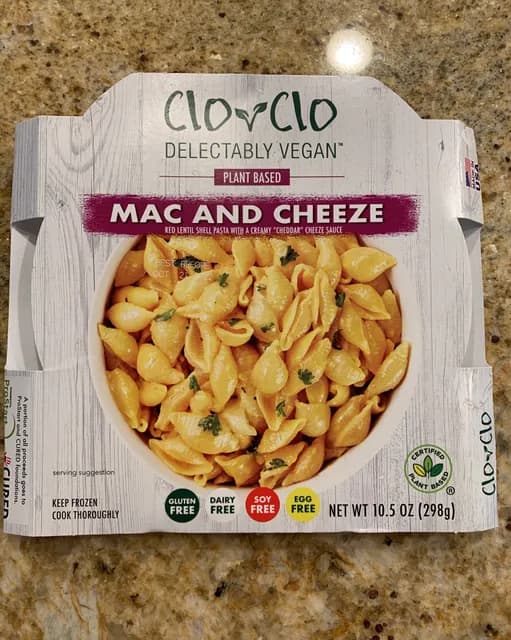 Clo-Clo Plant Based Mac And Cheeze