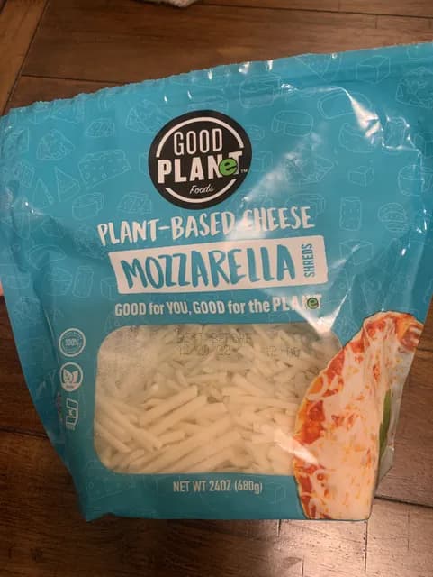 Good Planet Foods Plant-Based Cheese Mozzarella Shreds