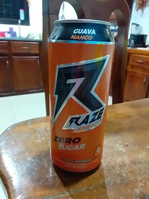 Raze Zero Sugar Energy Drink, Guava Mango Flavor