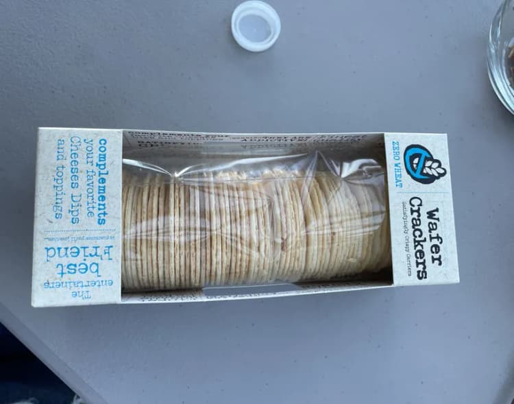 Olina'S Bakehouse No Gluten Wafer Crackers Natural