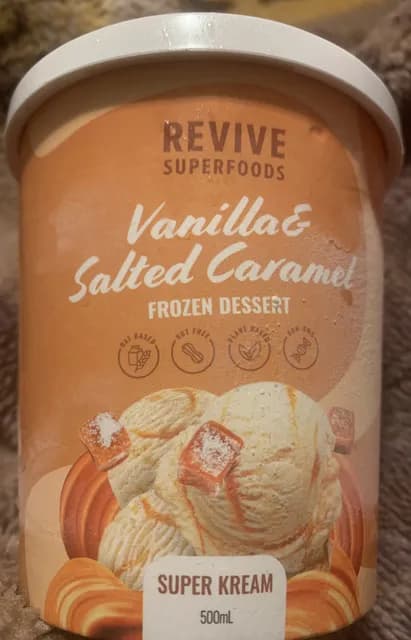 Revive Superfoods Vanilla & Salted Caramel  Dessert