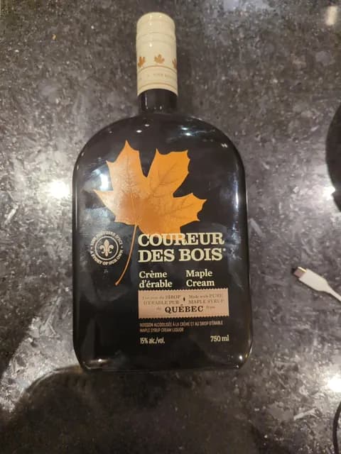 Coureur Des Bois Maple Syrup Cream Liquor