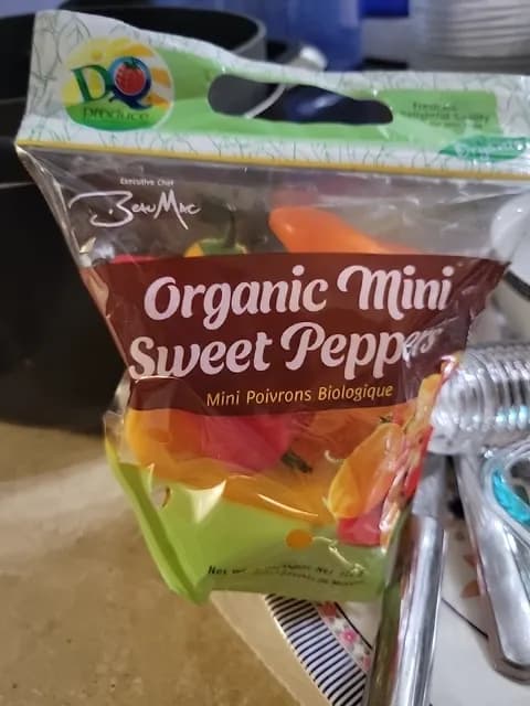 Dq Produce Organic Mini Sweet Peppers