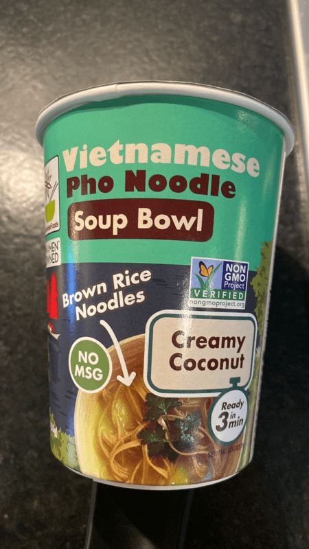 Star Anise Vietnamese Pho Noodle Creamy Coconut Soup Bowl