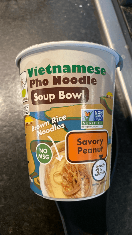 Star Anise Vietnamese Pho Noodle Savory Peanut Soup Bowl