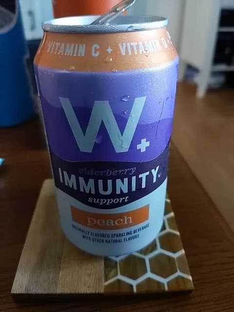 W+ Elderberry Immunity Support Peach