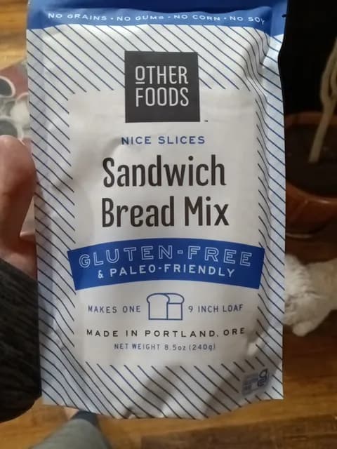 Other Foods Gluten-Free & Paleo Friendly Sandwich Bread Mix