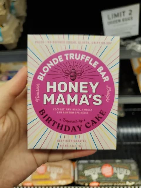 Honey Mama'S Birthday Cake Blonde Truffle Bar