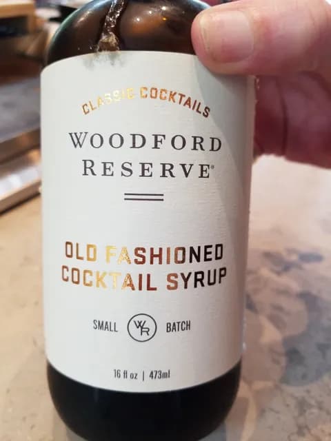 Woodford Reserve Old Fashioned Cocktail Syrup
