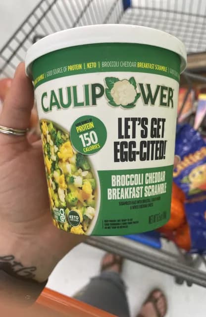 Caulipower Broccoli Cheddar Breakfast Scramble
