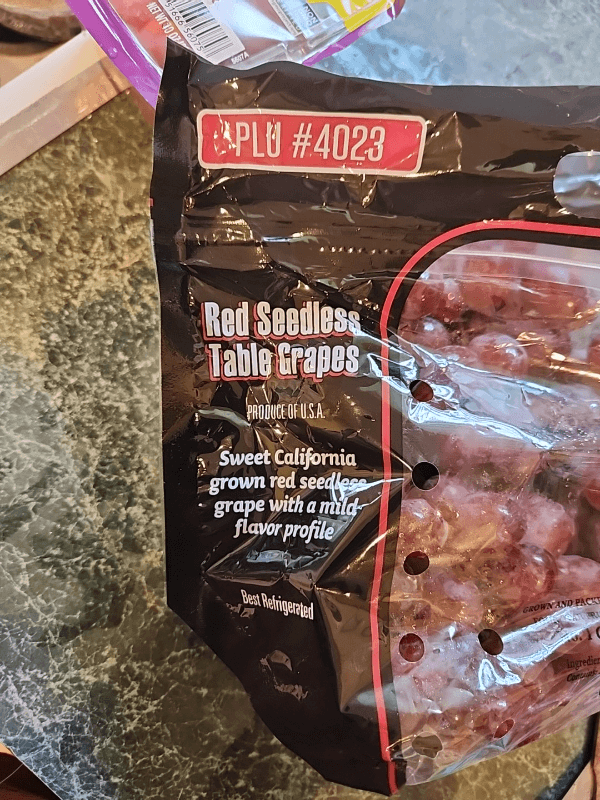 Produce Red Seedless Grapes