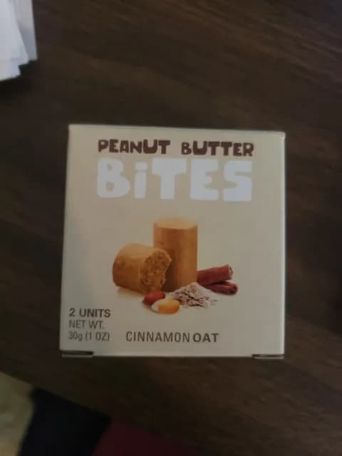 Pasokin Peanut Butter Snack Peanut Butter Bites Cinnamon Oat