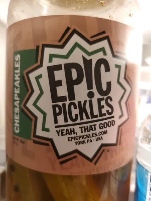 Epic Pickles Chesapeakles