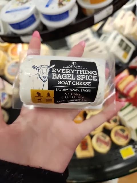 Laclare Family Creamery Everything Bagel Spice Goat Cheese