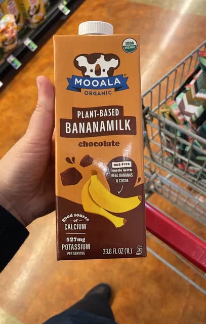 Mooala Organic Plant-Based Chocolate Bananamilk