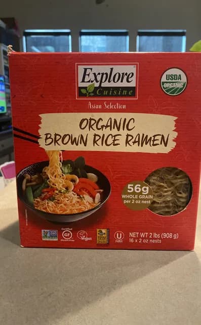 Explore Cuisine Organic Brown Rice Ramen