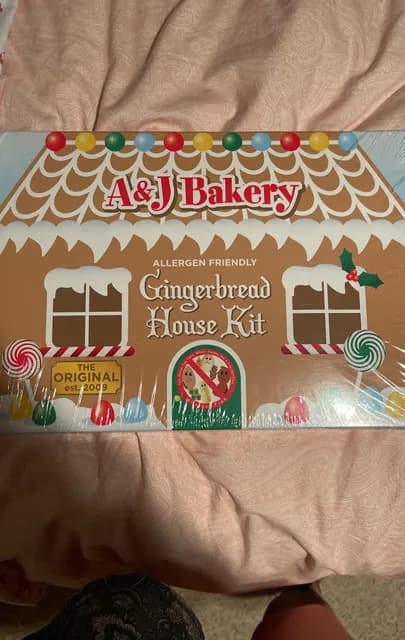 A&J Bakery Allergen Friendly Gingerbread House Kit